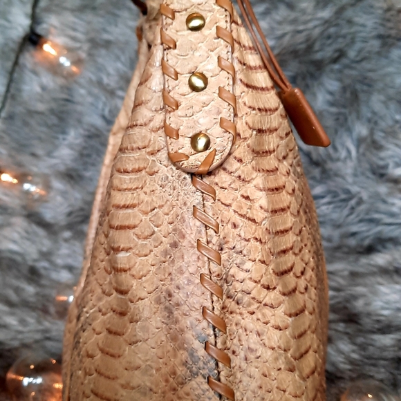 Via Spiga Python Handbag 14x11x4 - Picture 5 of 10